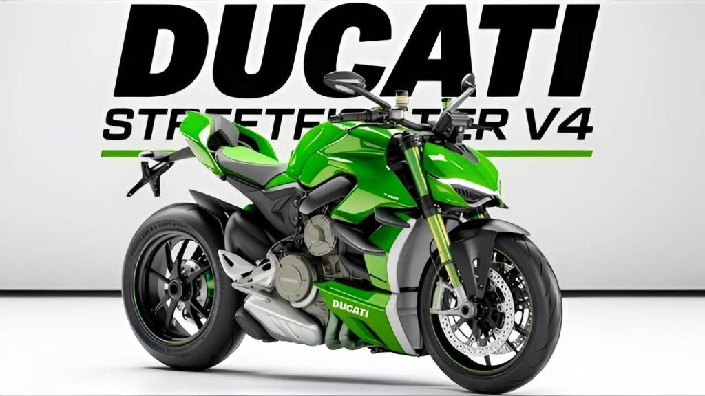 Ducati Streetfighter V4: moto naked de alto rendimiento con potencia extrema