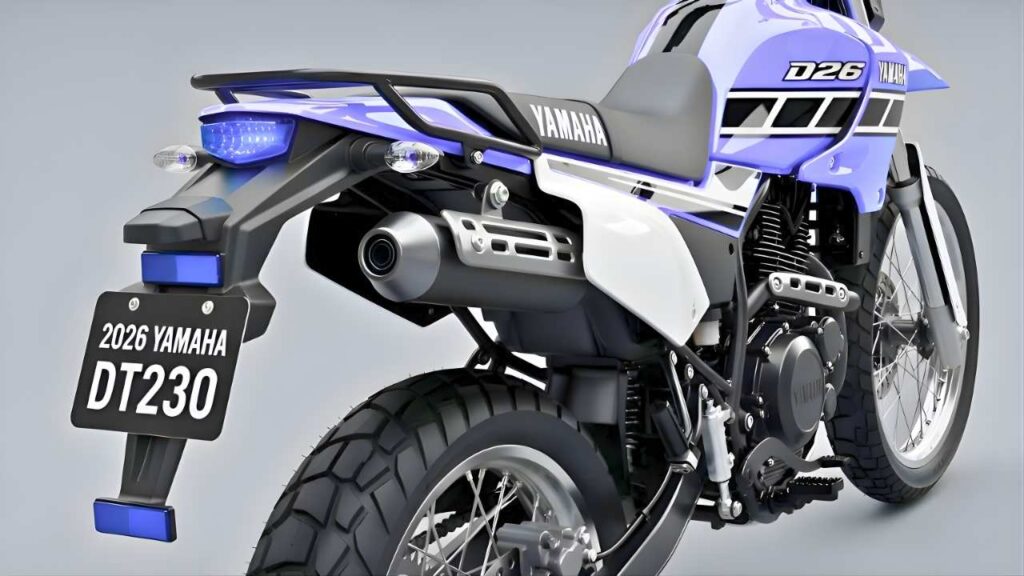 Yamaha DT 230 2026: moto potente y versátil para aventura y ciudad con diseño renovado